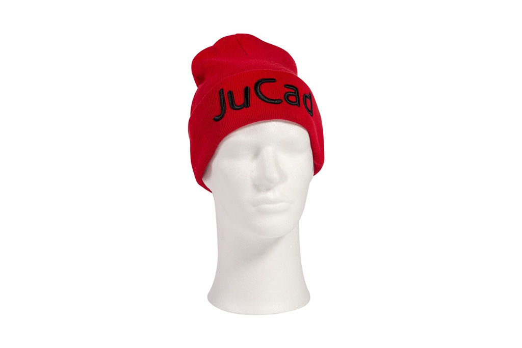 Gebreide muts (rood)