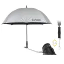JuStar paraplu zilver met telescooppin
