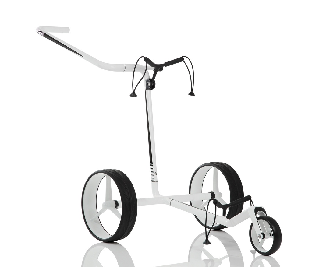 Carbon 3-wiel zwart-wit