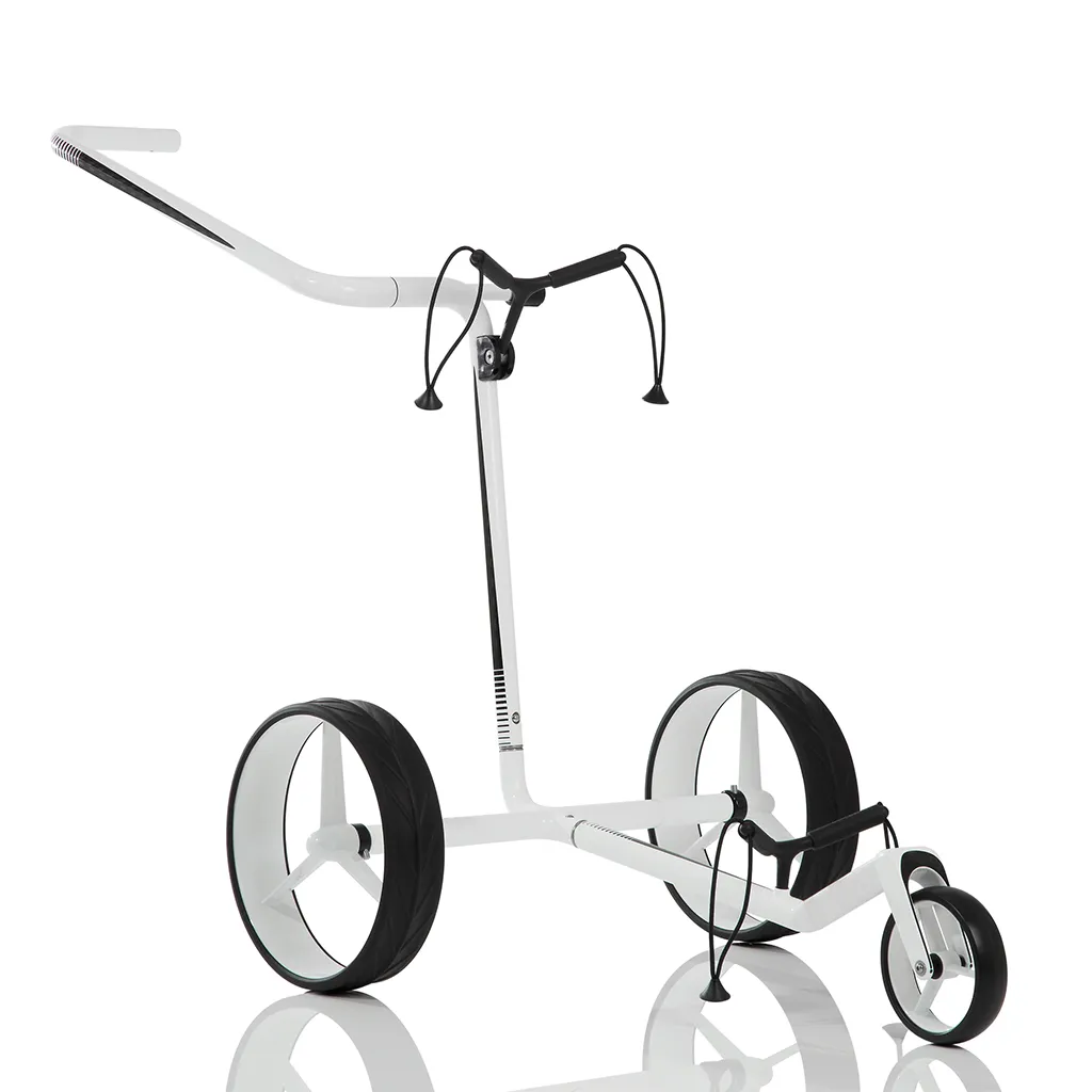 Carbon 3-wiel zwart-wit