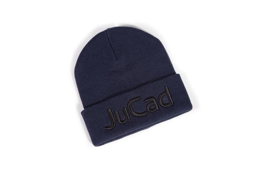 [JM-B] Gebreide muts (blauw)
